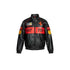 VINTAGE FERRARI LEATHER JACKET( BLACK )