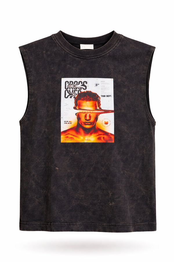 GRAPHIC TANK TOP(SLEEVELESS T-shirt )