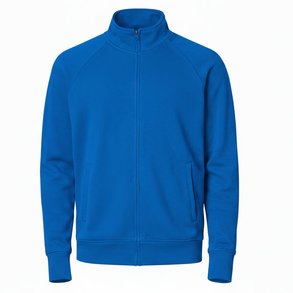 H&M REGULAR FIT FULL ZIP SWEATSHIRT (BLUE)