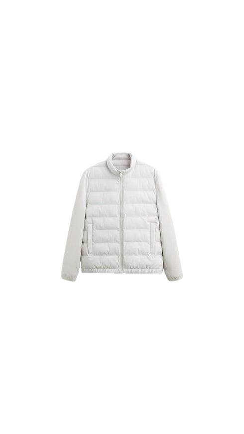 ZARA PUFFER JACKET (White)