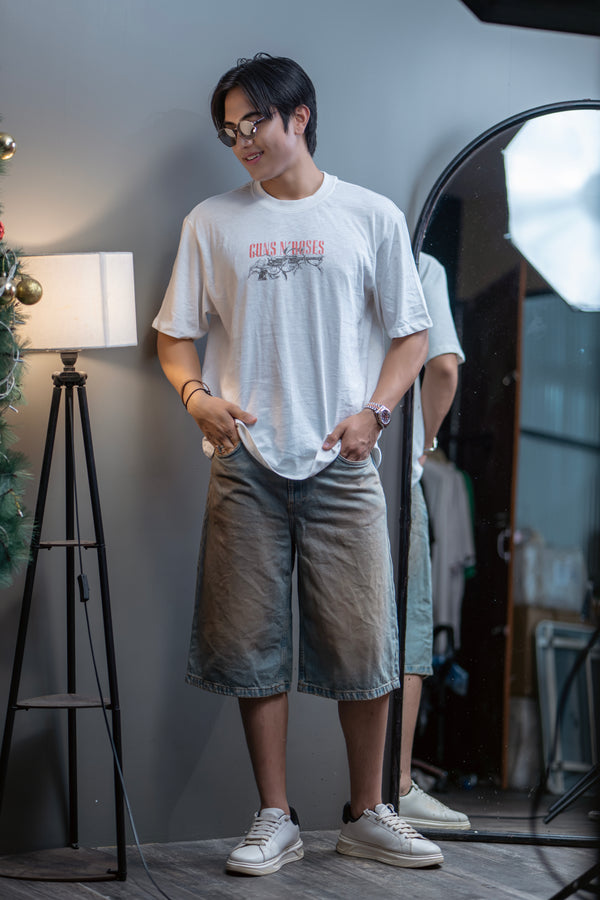 Bershka Printed T-shirt