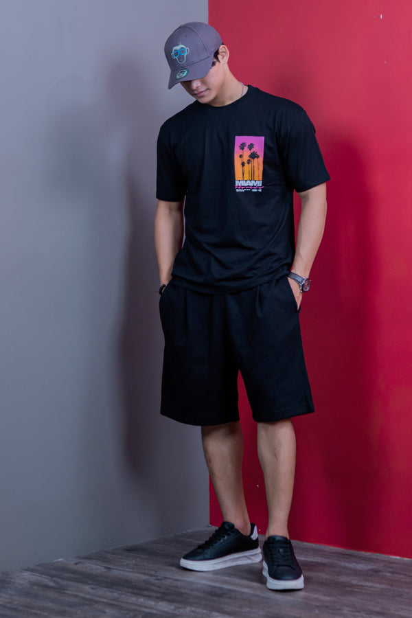 Bershka Printed T-Shirt