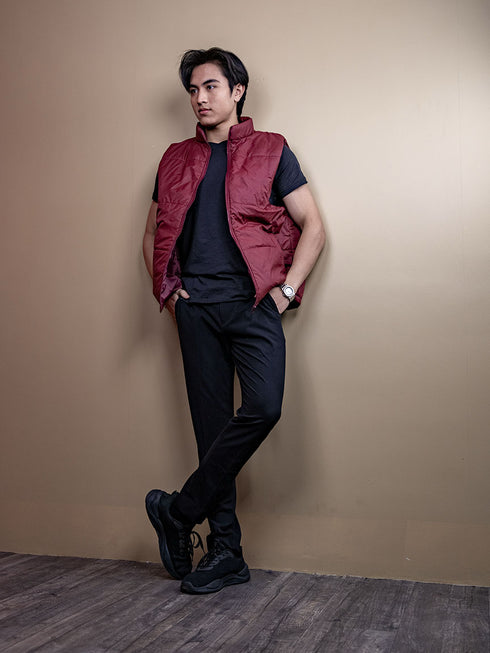 Universal half puffer jacket