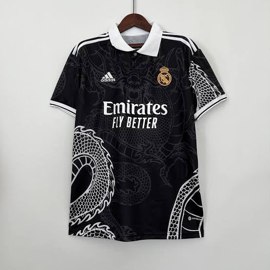 Real Madrid 2023-24 Black Dragon Jersey
