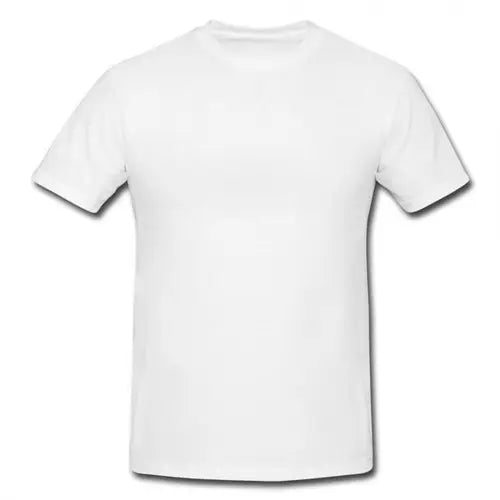 WHITE PLAIN T - SHIRT